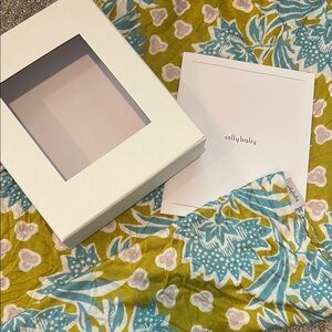 Solly wrap in Blue and Green